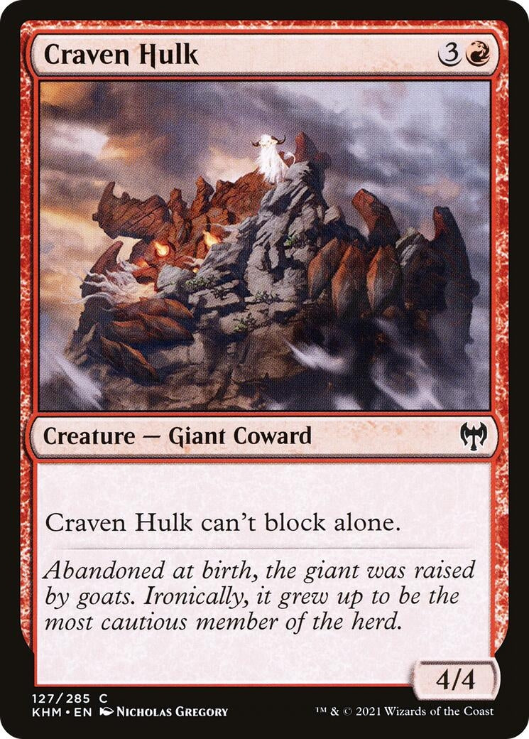 Image for Craven Hulk (Kaldheim) (127) - Magic: The Gathering