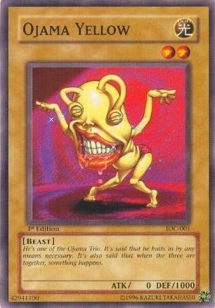 Image for Ojama Yellow (Invasion of Chaos) (IOC-001) - YuGiOh
