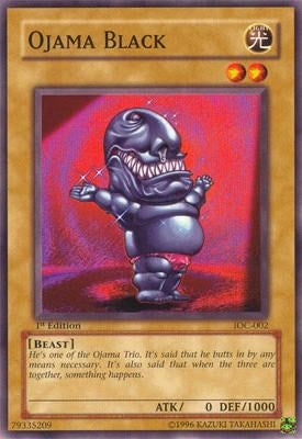 Image for Ojama Black (Invasion of Chaos) (IOC-002) - YuGiOh