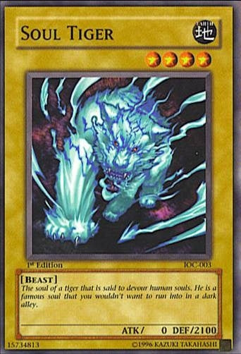 Image for Soul Tiger (Invasion of Chaos) (IOC-003) - YuGiOh