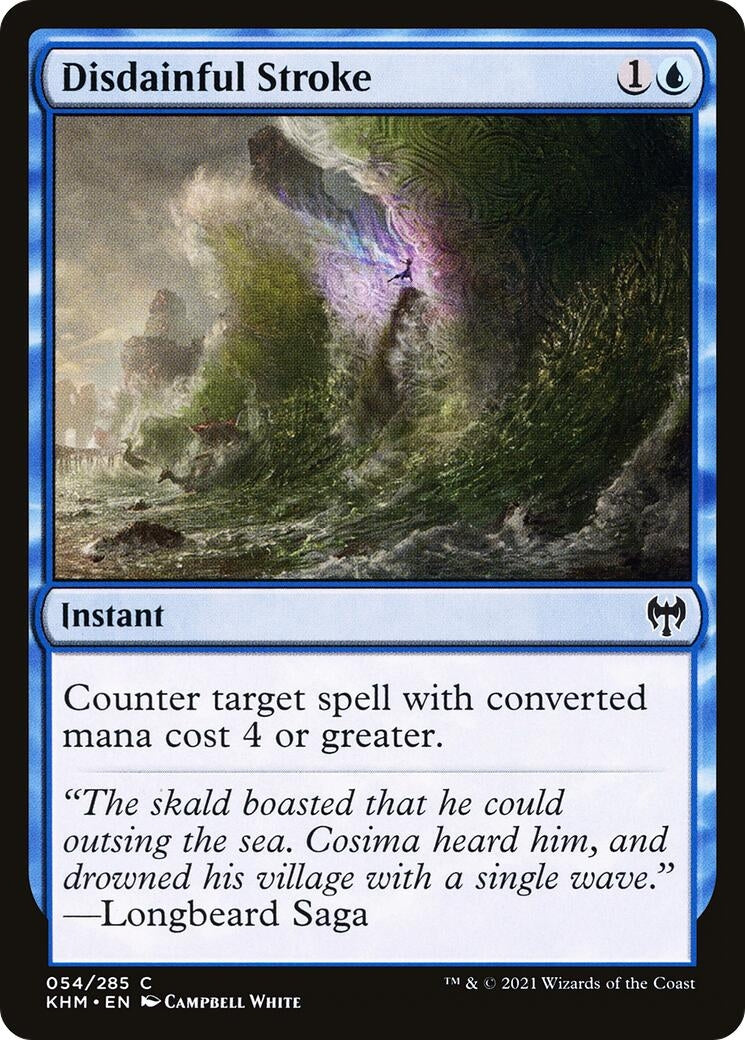 Image for Disdainful Stroke (Kaldheim) (54) - Magic: The Gathering