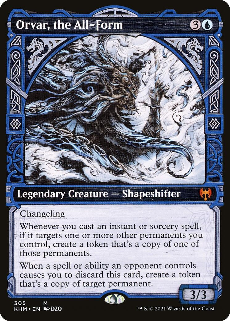 Image for Orvar, the All-Form (Showcase) (Kaldheim) (305) - Magic: The Gathering