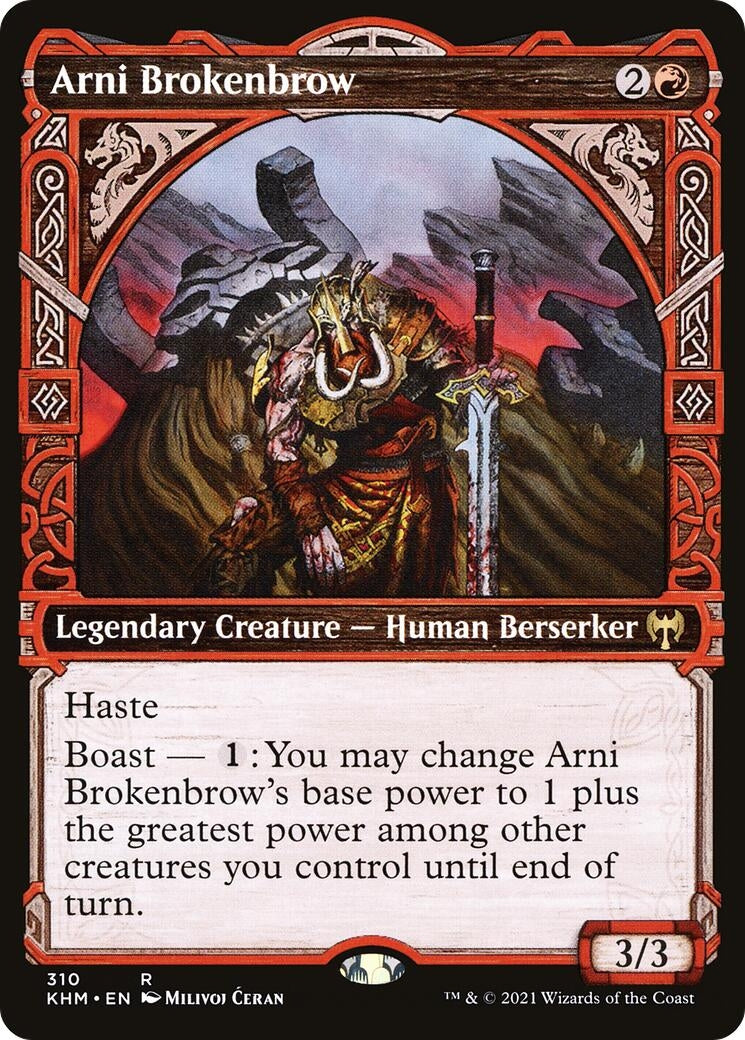 Image for Arni Brokenbrow (Showcase) (Kaldheim) (310) - Magic: The Gathering