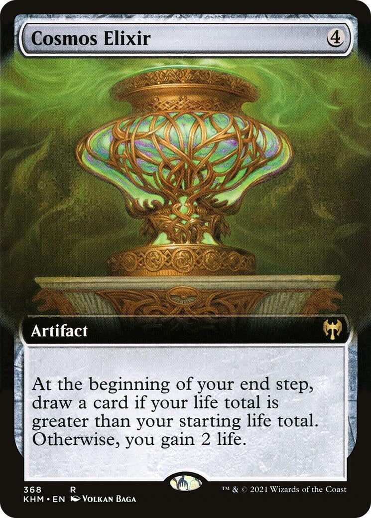 Image for Cosmos Elixir (Extended Art) (Kaldheim) (368) - Magic: The Gathering