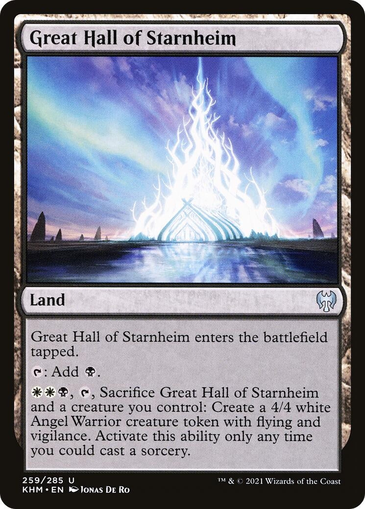 Image for Great Hall of Starnheim (Kaldheim) (259) - Magic: The Gathering