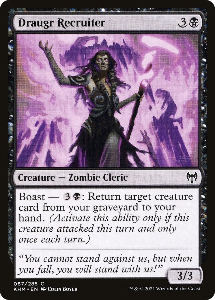 Image for Draugr Recruiter (Kaldheim) (87) - Magic: The Gathering