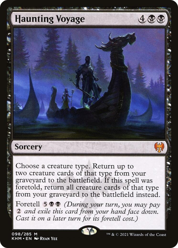Image for Haunting Voyage (Kaldheim) (98) - Magic: The Gathering