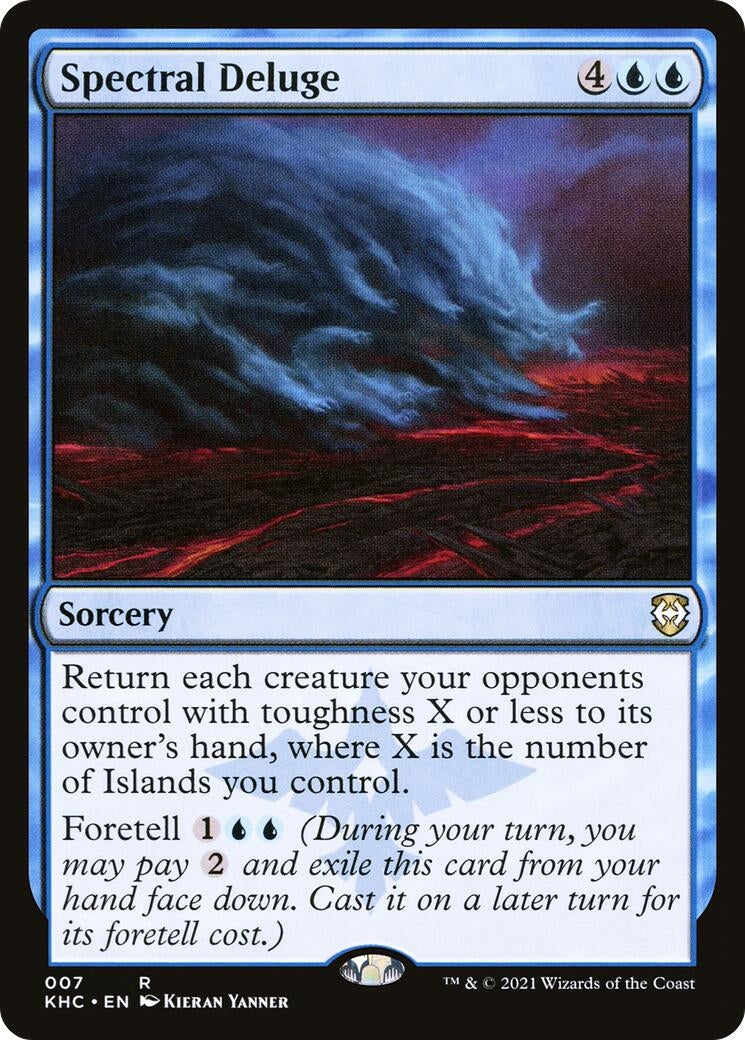 Image for Spectral Deluge (Commander: Kaldheim) (7) - Magic: The Gathering