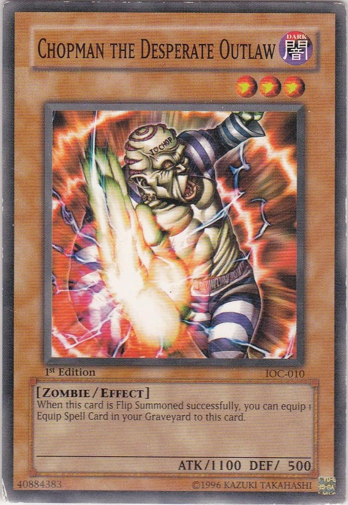 Image for Chopman the Desperate Outlaw (Invasion of Chaos) (IOC-010) - YuGiOh