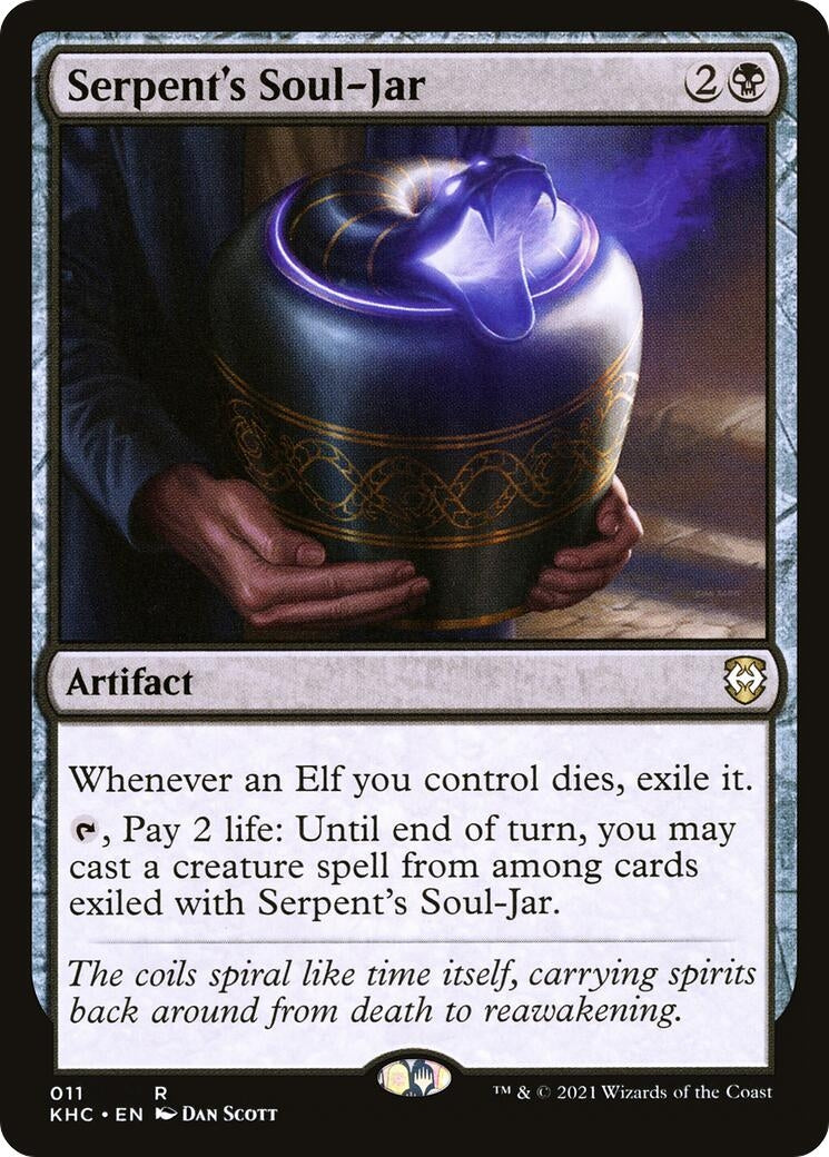 Image for Serpent's Soul-Jar (Commander: Kaldheim) (11) - Magic: The Gathering