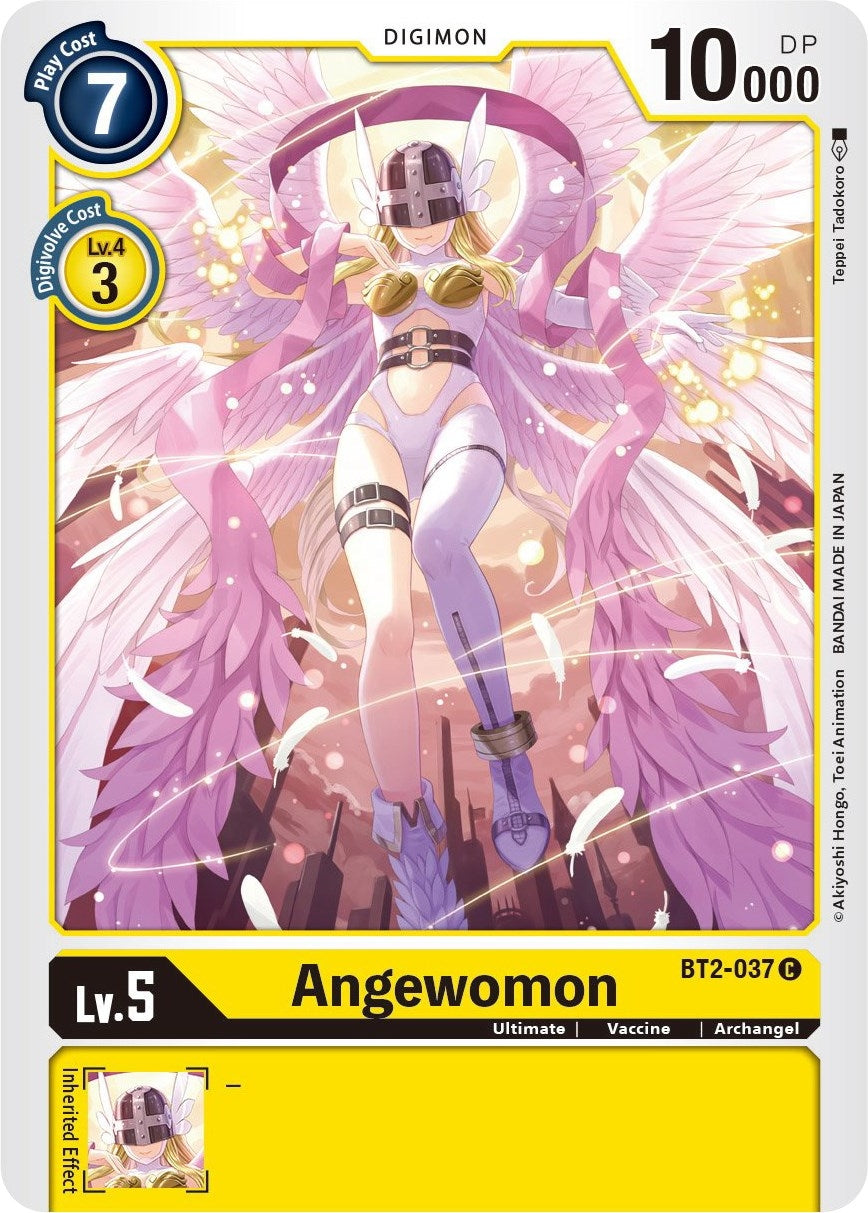 Image for Angewomon - BT2-037 (BT01-03B) (BT2-037 C) - Digimon Card Game