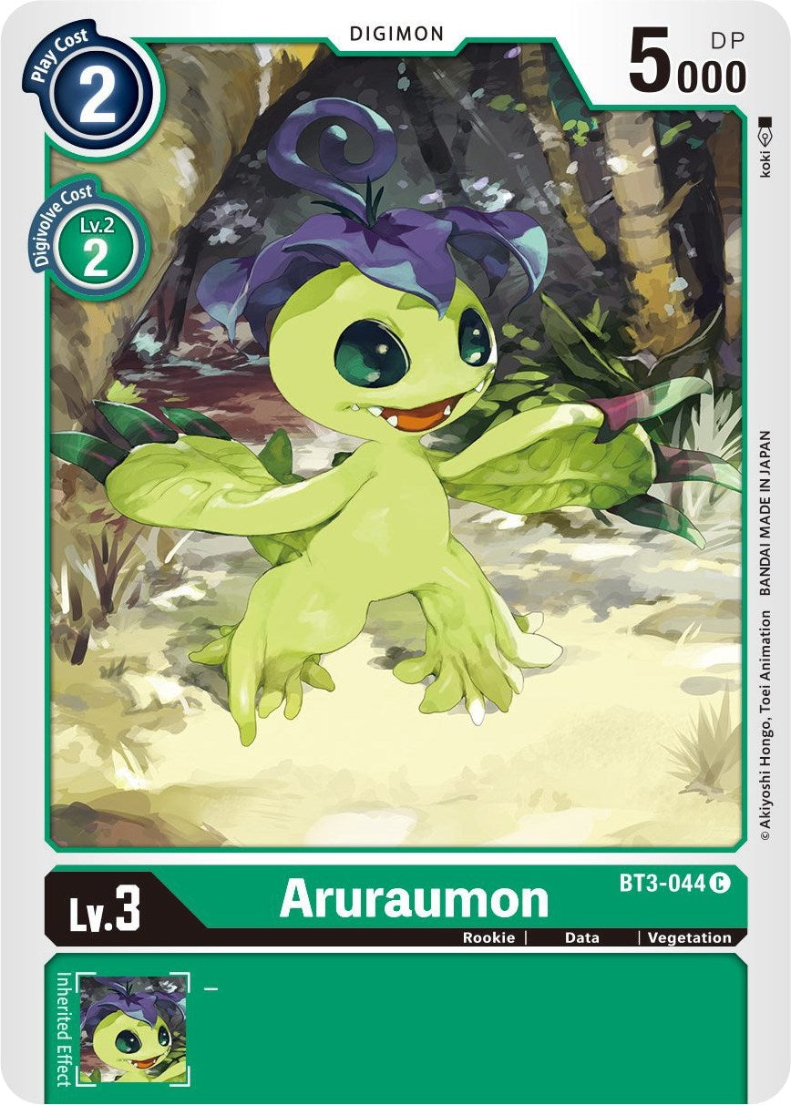 Image for Aruraumon (BT01-03B) (BT3-044 C) - Digimon Card Game