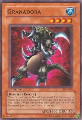 Image for Granadora (Invasion of Chaos) (IOC-030) - YuGiOh