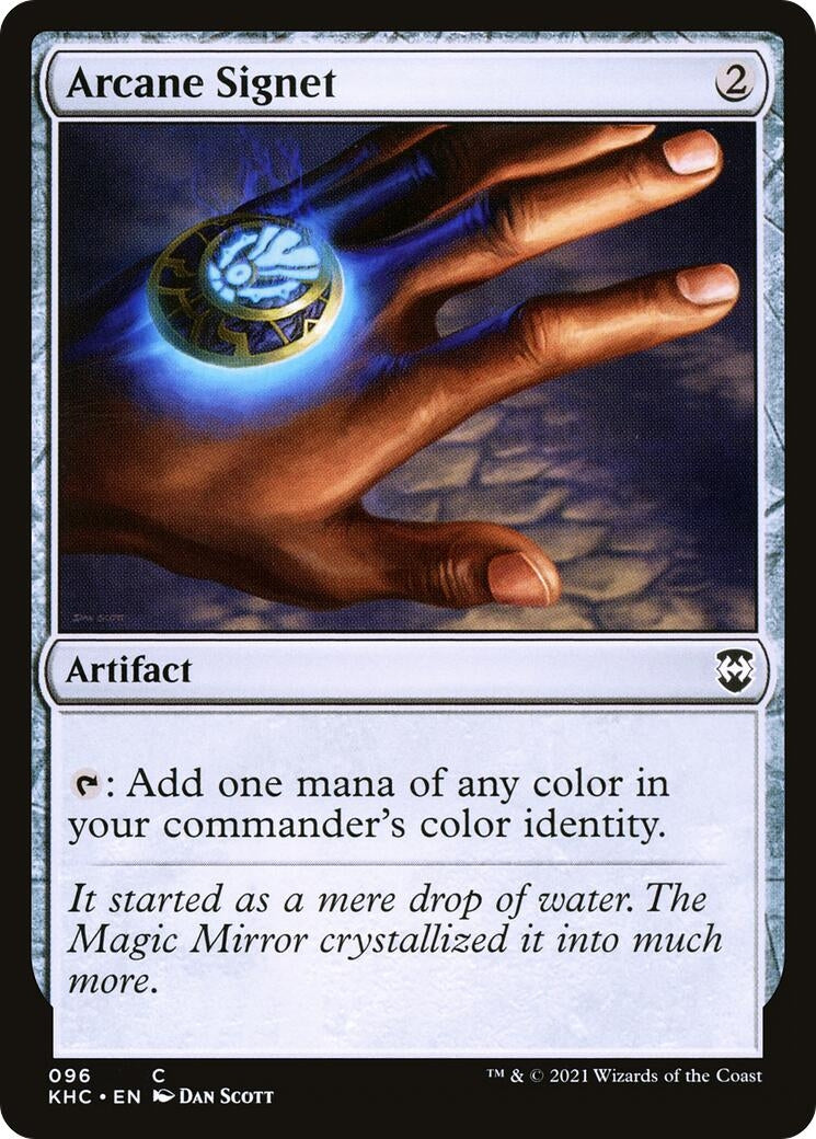 Image for Arcane Signet (Commander: Kaldheim) (96) - Magic: The Gathering