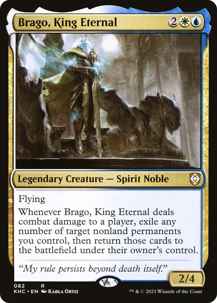Image for Brago, King Eternal (Commander: Kaldheim) (82) - Magic: The Gathering