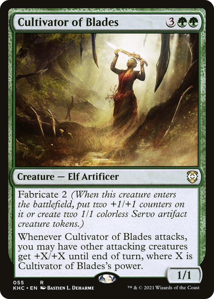 Image for Cultivator of Blades (Commander: Kaldheim) (55) - Magic: The Gathering