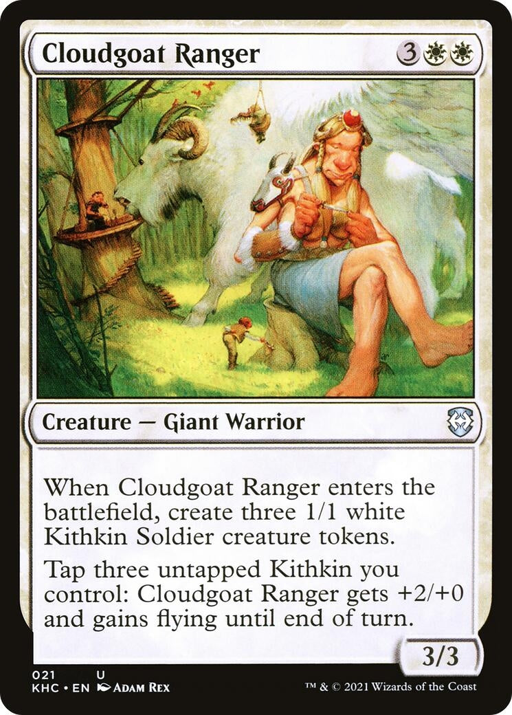 Image for Cloudgoat Ranger (Commander: Kaldheim) (21) - Magic: The Gathering