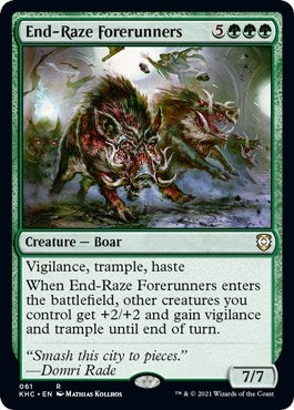 Image for End-Raze Forerunners (Commander: Kaldheim) (61) - Magic: The Gathering