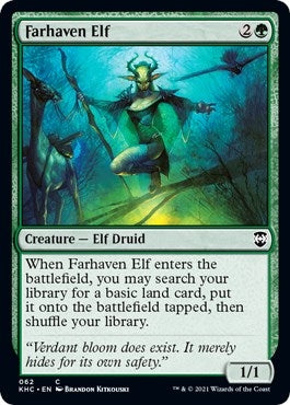 Image for Farhaven Elf (Commander: Kaldheim) (62) - Magic: The Gathering