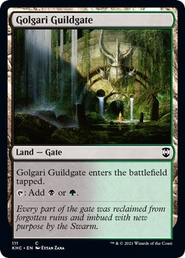 Image for Golgari Guildgate (Commander: Kaldheim) (111) - Magic: The Gathering