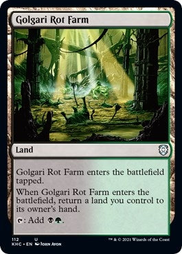 Image for Golgari Rot Farm (Commander: Kaldheim) (112) - Magic: The Gathering