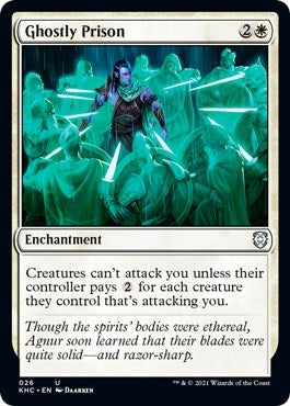 Image for Ghostly Prison (Commander: Kaldheim) (26) - Magic: The Gathering