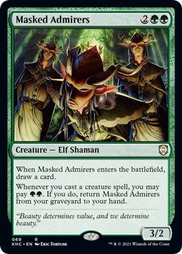 Image for Masked Admirers (Commander: Kaldheim) (69) - Magic: The Gathering