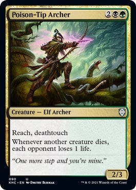 Image for Poison-Tip Archer (Commander: Kaldheim) (90) - Magic: The Gathering