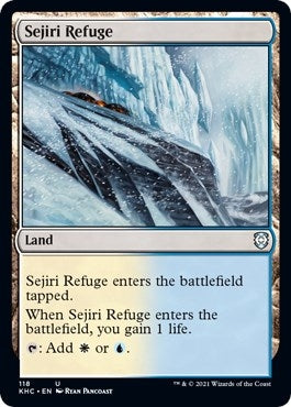 Image for Sejiri Refuge (Commander: Kaldheim) (118) - Magic: The Gathering