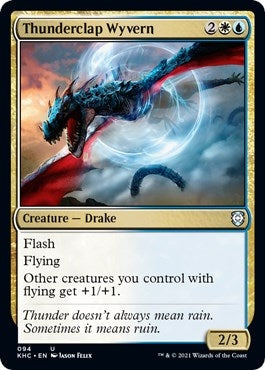 Image for Thunderclap Wyvern (Commander: Kaldheim) (94) - Magic: The Gathering