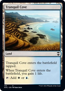 Image for Tranquil Cove (Commander: Kaldheim) (119) - Magic: The Gathering