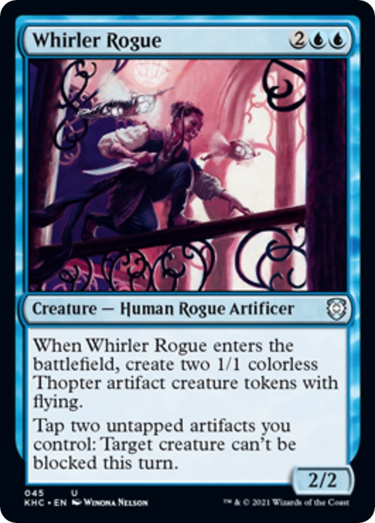 Image for Whirler Rogue (Commander: Kaldheim) (45) - Magic: The Gathering