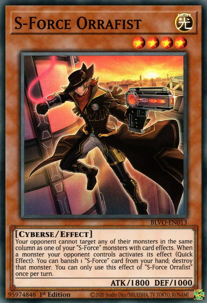 Image for S-Force Orrafist (Blazing Vortex) (BLVO-EN013) - YuGiOh