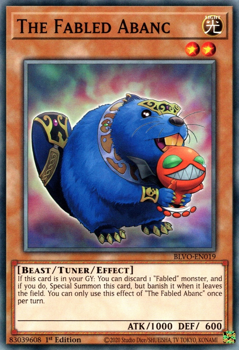 Image for The Fabled Abanc (Blazing Vortex) (BLVO-EN019) - YuGiOh