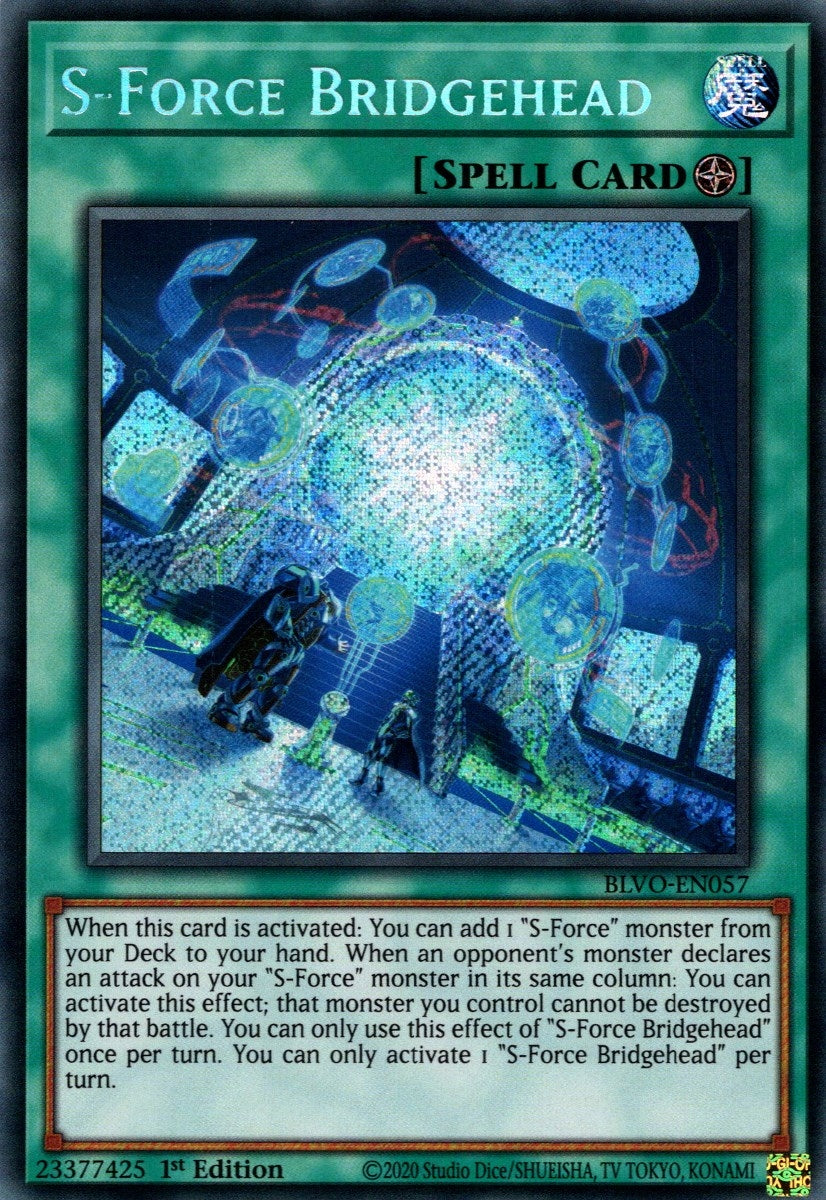 Image for S-Force Bridgehead (Blazing Vortex) (BLVO-EN057) - YuGiOh