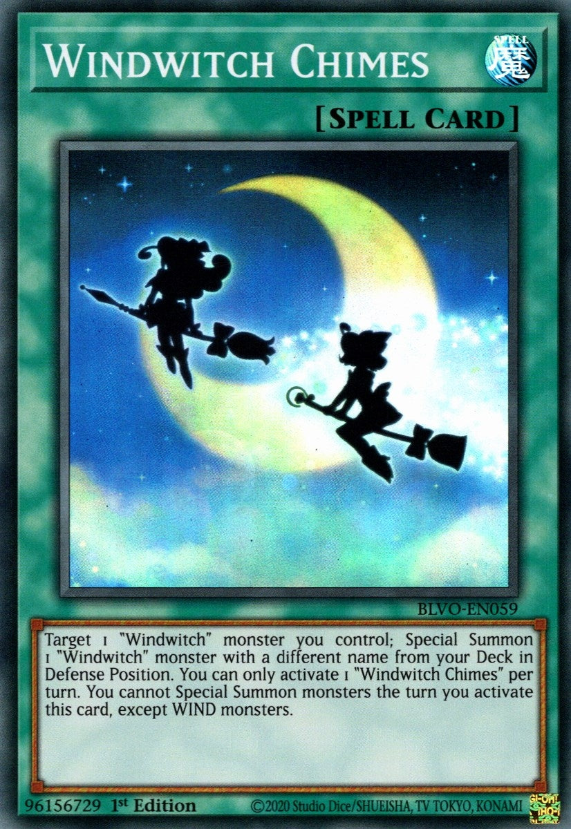 Image for Windwitch Chimes (Blazing Vortex) (BLVO-EN059) - YuGiOh