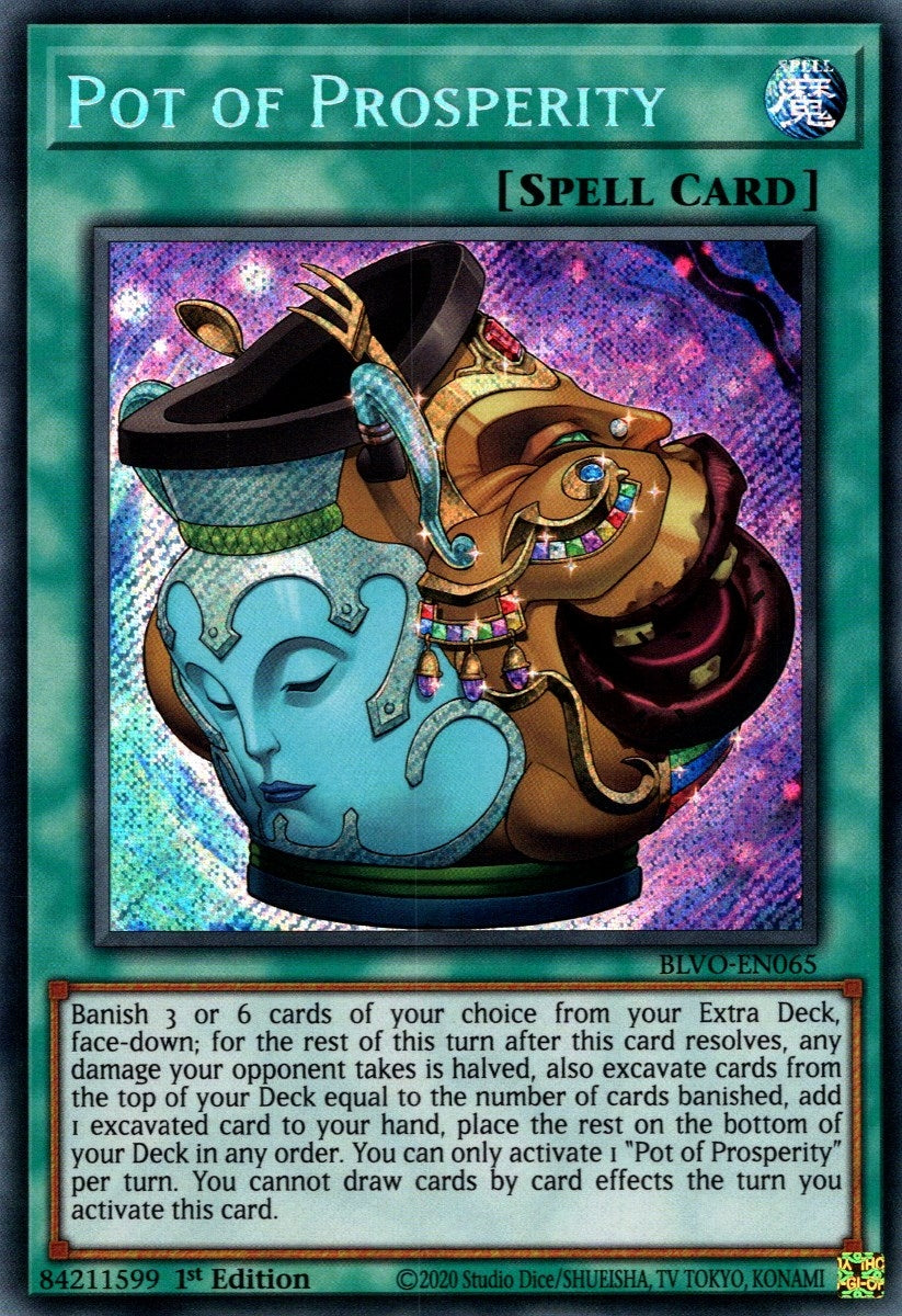 Image for Pot of Prosperity (Blazing Vortex) (BLVO-EN065) - YuGiOh