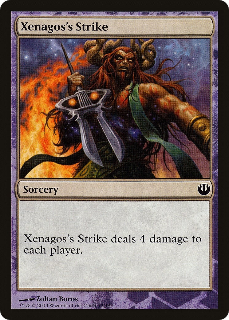 Image for Xenagos's Strike (Hero's Path Promos) (13) - Magic: The Gathering