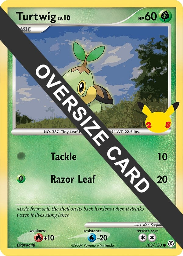 Image for Turtwig (First Partner Pack) (103/130) - Pokemon