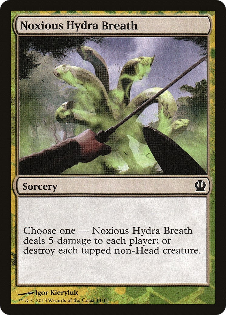 Image for Noxious Hydra Breath (Hero's Path Promos) (11) - Magic: The Gathering