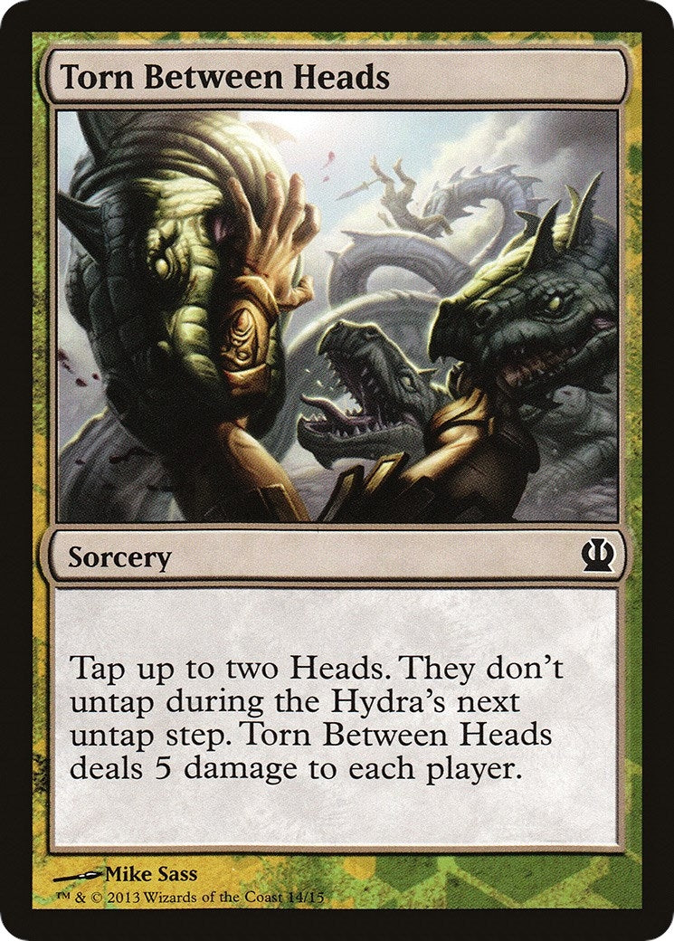 Image for Torn Between Heads (Hero's Path Promos) (14) - Magic: The Gathering
