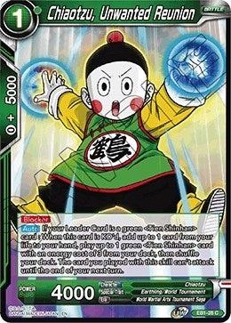 Image for Chiaotzu, Unwanted Reunion (Battle Evolution Booster) (EB1-28) - Dragon Ball Super: Masters