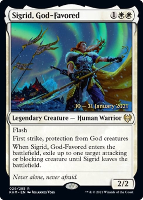 Image for Sigrid, God-Favored (Prerelease Cards) (29) - Magic: The Gathering