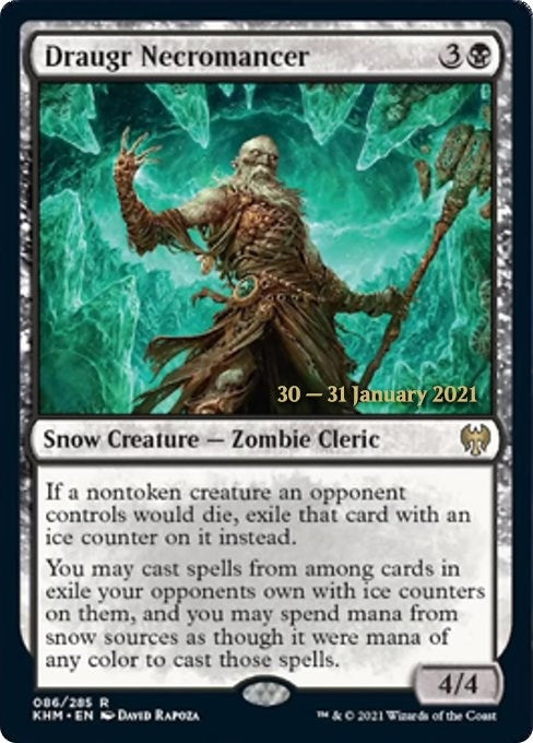 Image for Draugr Necromancer (Prerelease Cards) (86) - Magic: The Gathering
