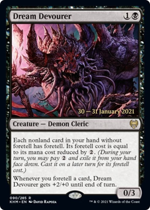Image for Dream Devourer (Prerelease Cards) (90) - Magic: The Gathering