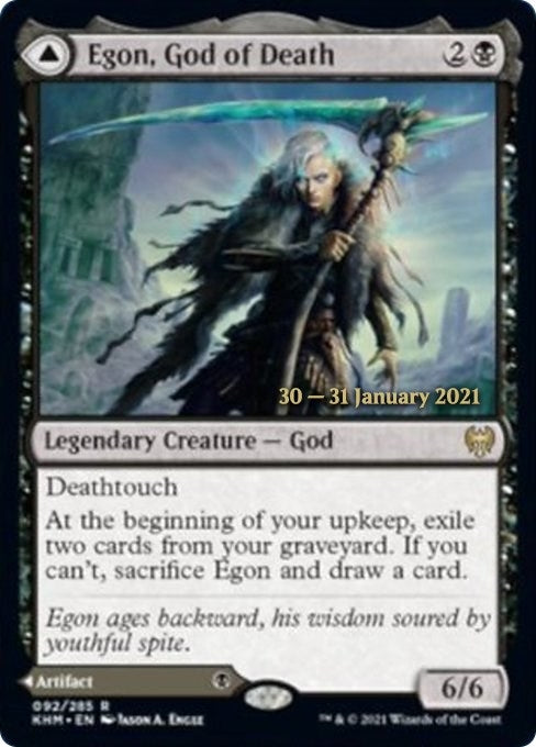 Image for Egon, God of Death (Prerelease Cards) (92) - Magic: The Gathering