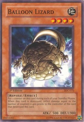Image for Balloon Lizard (Invasion of Chaos) (IOC-072) - YuGiOh