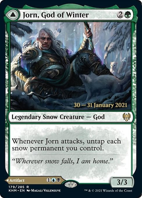 Image for Jorn, God of Winter (Prerelease Cards) (179) - Magic: The Gathering