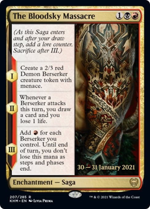 Image for The Bloodsky Massacre (Prerelease Cards) (207) - Magic: The Gathering