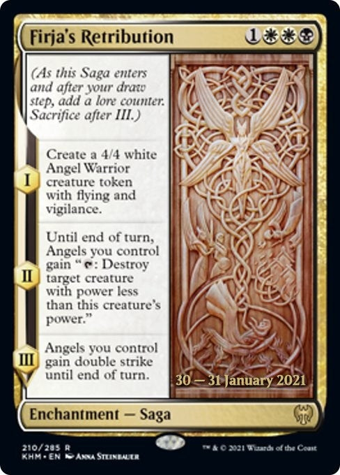 Image for Firja's Retribution (Prerelease Cards) (210) - Magic: The Gathering